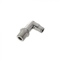 Racord Pneumatic Push-In Inox Cot 90° Ø10 mm - Filet Exterior R3/8 3809 10 17